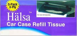 Halsa Tempo Car Tissues Refill Pack - 3 packs of 24 - Picture 1 of 2