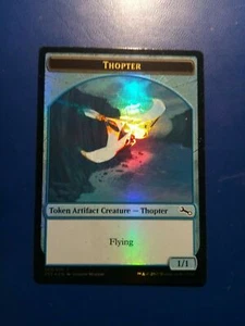 Foil Thopter Token, Unstable UST, MTG Magic the Gathering NM - Picture 1 of 1