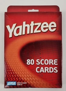 Parker Brothers Yahtzee Scorekarten 80 Scorekarten - Bild 1 von 6