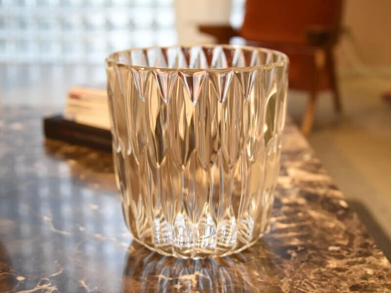 S654625 Kartell Jelly Vaso Cristallo