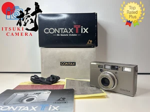🎦【TOP MINT in BOX】Contax Tix Carl Zeiss Point &Shoot APS Film Camera From JAPAN - Picture 1 of 15