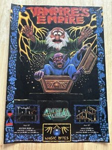 De colección Sinclair Spectrum Vampiros Imperio Juego Publicidad Original - Imagen 1 de 1