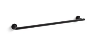 Kohler K-14436-BL Puristischer 24" Handtuchhalter mattschwarz - Bild 1 von 4