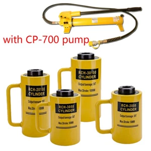 20/30T Hydraulic Cylinder Hollow Jack Industrial Lifting Jack with CP-700 Pump - Picture 1 of 18