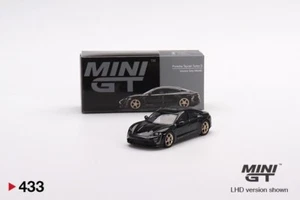 TSM Mini GT 1/64 Porsche Taycan Turbo S Volcano Grey Metallic (LHD) MGT00433-L