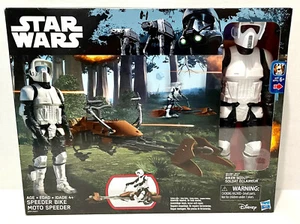 Hasbro Star Wars Biker Scout w/ Speeder Bike (12") (B9911) (NISB) - Picture 1 of 2