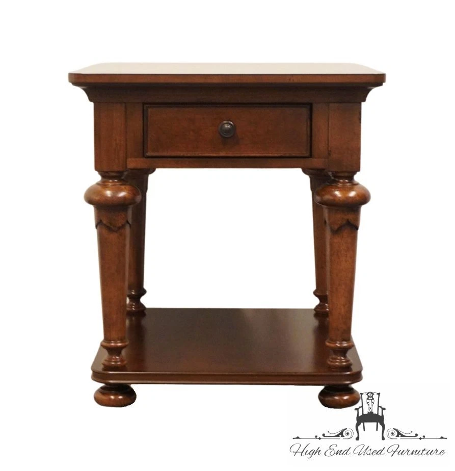 UNIVERSAL FURNITURE Rustic Contemporary Walnut 24" Accent End Table 596804 - Image 1 of 4