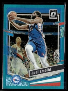 2023-24 OPTIC AQUA /249 JOEL EMBIID 76ERS - Picture 1 of 1