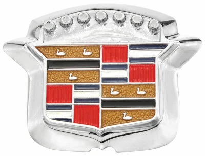 Emblema de escudo de bloqueo de maletero RestoParts para Cadillac Deville Eldorado Fleetwood 1969 Foto 1 de 3