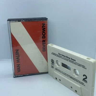 VAN HALEN - USA CASSETTE TAPE - DIVER DOWN - Image 1 of 4