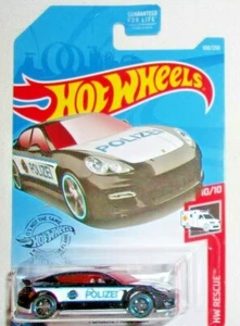 Hot Wheels Porsche Panamera #100 HW Rescue 10/10 Black VHTF!! - Picture 1 of 1