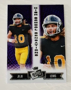 JU JU LEWIS 8/8 PURPLE RC 2024 LEAF PRESS PASS HIGH SCHOOL SENSATIONS ROOKIE🔥🔥 - Picture 1 of 2
