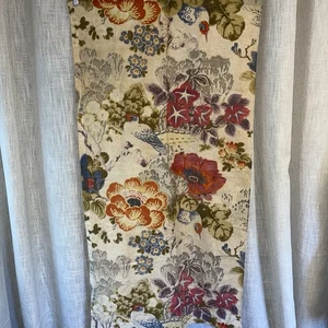 Handmade Bird Hibiscus Floral Wall Tapestry Or Runner 51x26 Tropical Dailiang - Picture 1 of 8