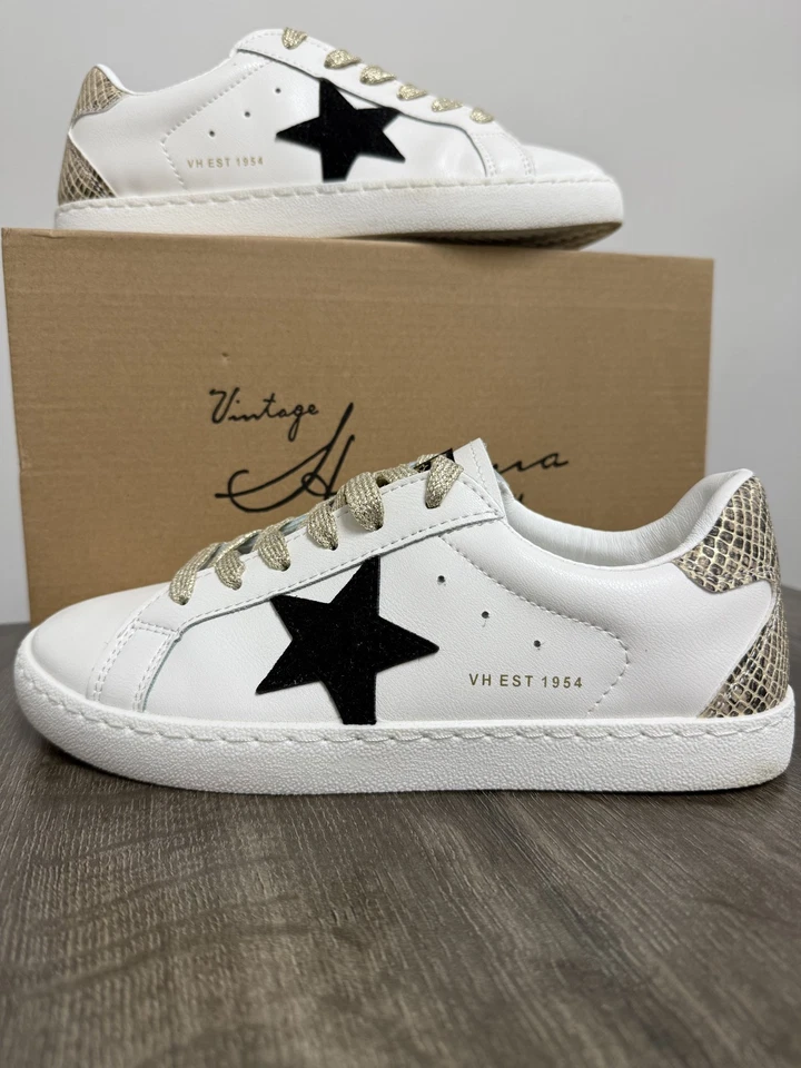 DE COLECCIÓN HAVANA Mujer Moda Tenis Leyenda AM Blanco Negro Serpiente 8 Foto 1 de 4