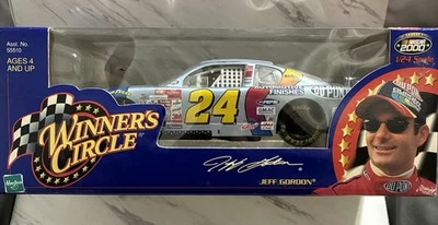Jeff Gordon #24 NASCAR 2000 plata DuPont escala 1/24 diecast Foto 1 de 2