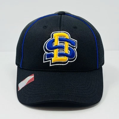 NCAA South Dakota State Jackrabbits Mens Hat Cap Black Strapback Adjustable NWT - Image 1 of 4
