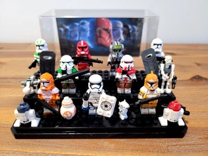 LEGO Star Wars Minifigures x15 Figures Bulk Lot with Display Case - Picture 1 of 7
