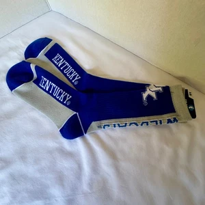 UK - University Of Kentucky Wildcats Crew Socks - Large 10- 13 - New - Picture 1 of 6