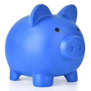 PJDRLLC Piggy Bank, Unbreakable Plastic Money Bank, Coin Bank for Girls and B... - Picture 1 of 6