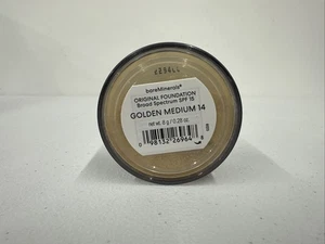 bareMinerals ORIGINAL Loose Powder Foundation SPF 15 0.28 oz Golden Medium 14 - Picture 1 of 4