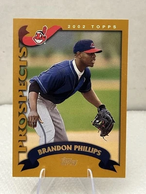 2002 Topps Traded - Prospects Brandon Phillips #T159 RC - Image 1 of 2