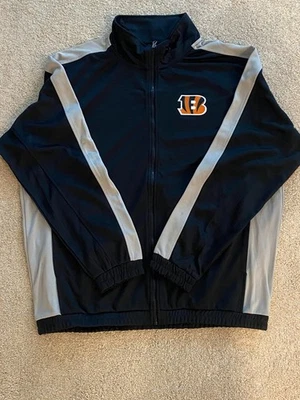 Cincinnati Bengals NEW G-III Sports NFL Mens Mindset Jacket Full Zip Up XL - Image 1 of 3