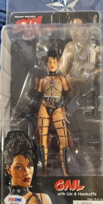 2005 NECA Sin City Series 1 Gail with Uzi & Handcuffs Action Figure New - Image 1 of 4