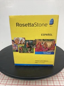 Rosetta Stone Español Español Español Nivel 1-5 Set CD ROM SIN AURICULARES B10 - Imagen 1 de 8
