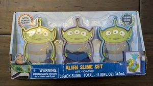 Disney Toy Story 4 Little Green Men Alien 3 Pack Slime Set New - Picture 1 of 1