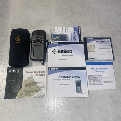 GARMIN GPSMAP 76CSx Handheld with sensors and maps - Image 1 of 4