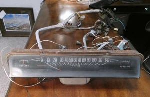 1963-64 Pontiac Bonneville, Catalina, Instrument Cluster with Wiring Harness - Picture 1 of 20