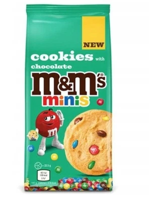M&M'S COOKIES -  DOUBLE CHOCOLATE COOKIE - 180G - DELICIOUS CRISPY CANDY PIECES - Image 1 of 2