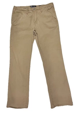 Брюки стрейч с пряжкой BKE Tyler прямые китайские мужские 36x31 темный хаки 3 - Изображение 1 из 4