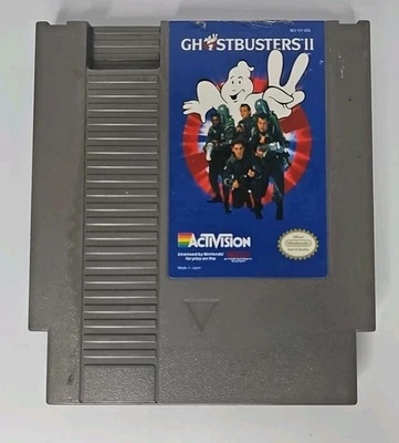 1990 Nintendo Nes Ghostbusters 2 Video Game Cartridge Only Activision WORKS - Image 1 of 3
