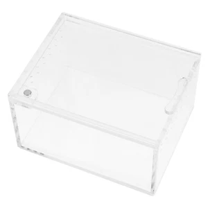 Reptile Feeding Box Transparent Enclosure Small Breeding Baby Mini Terrarium - Picture 1 of 12