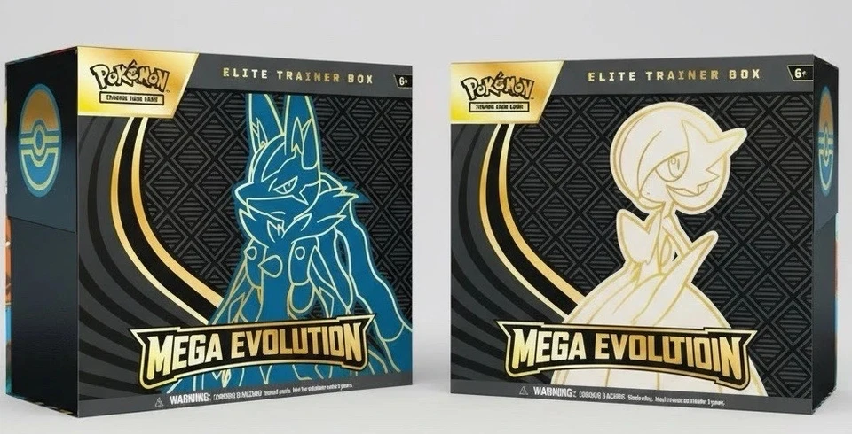 Pokemon Mega Evolutions Bundle  Elite Trainer Box ETB Lucario & Gardevoir | OVP✅ - Bild 1 von 1