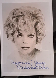 Barbara Bain Publicity Photo Vintage Early Signature "Impossibly Yours"  5x7" - Picture 1 of 5