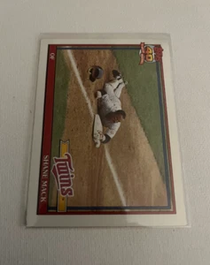 1991 Topps - Operación Escudo del Desierto #672 Shane Mack - Imagen 1 de 2