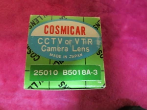 COSMICAR CCTV OBJEKTIV 50mm 1:1.8 MIT IRIS - Bild 1 von 3