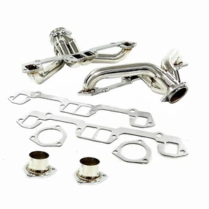 Shorty Exhaust Headers For Chrysler Dodge Plymouth Small Block 5.2L 5.6L 5.9L V8 - Picture 1 of 5