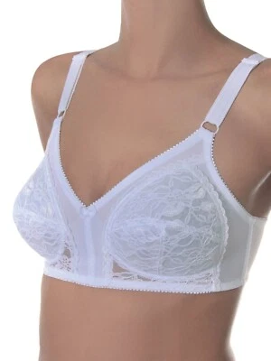 Sassa Soft BH ohne Bügel 12100 Functional Bras Gr. 75-105 A-C in Weiß - Bild 1 von 2