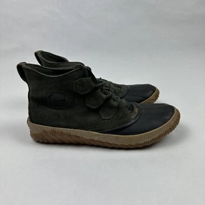 Sorel Out N About Botas de Lluvia Verde Camuflaje Impermeables nl3391-326 Mujer Talla 8 Foto 1 de 4
