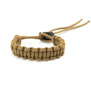 Pulsera Ajustable Paracord Trenzada en Bronceado por APMOTS - Imagen 1 de 3