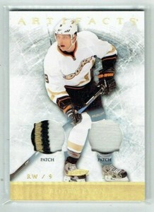 12-13 UD Upper Deck Artifacts  Bobby Ryan  /15  Dual Patches 
