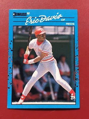 1990 Donruss Best of the National League Eric Davis #1 - Image 1 of 2