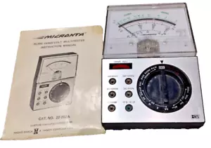 Micronta Radio Shack 22-202 A Multimetro Vintage 25 Gamme Multitester Elettronico - Foto 1 di 5