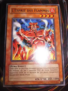 YU-GI-OH! COM LABYRINTHE DES CAUCHEMARS LDC-F067 L'ESPRIT DES FLAMMES MINT NEUVE - Picture 1 of 1