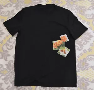 NEU SELTEN Maison Margiela Paris Patchwork schwarz Blumen T-Shirt Herren 50 M Medium - Bild 1 von 1