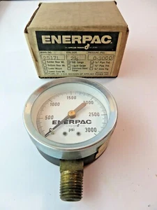 ENERPAC  2517L Gauge  0-3000 psi  2-1/2" NOS - Picture 1 of 4
