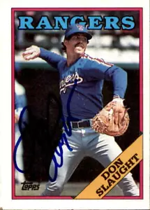 Don Slaught Signed 1988 Topps Card #462 - Picture 1 of 2